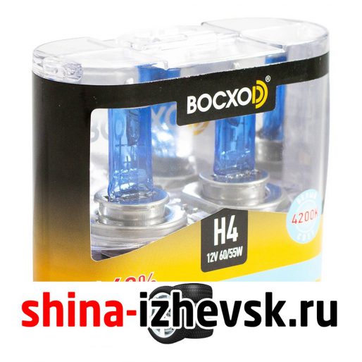 Лампа галогеновая BocxoD — H4-55 Вт, 2 шт. в Ижевске